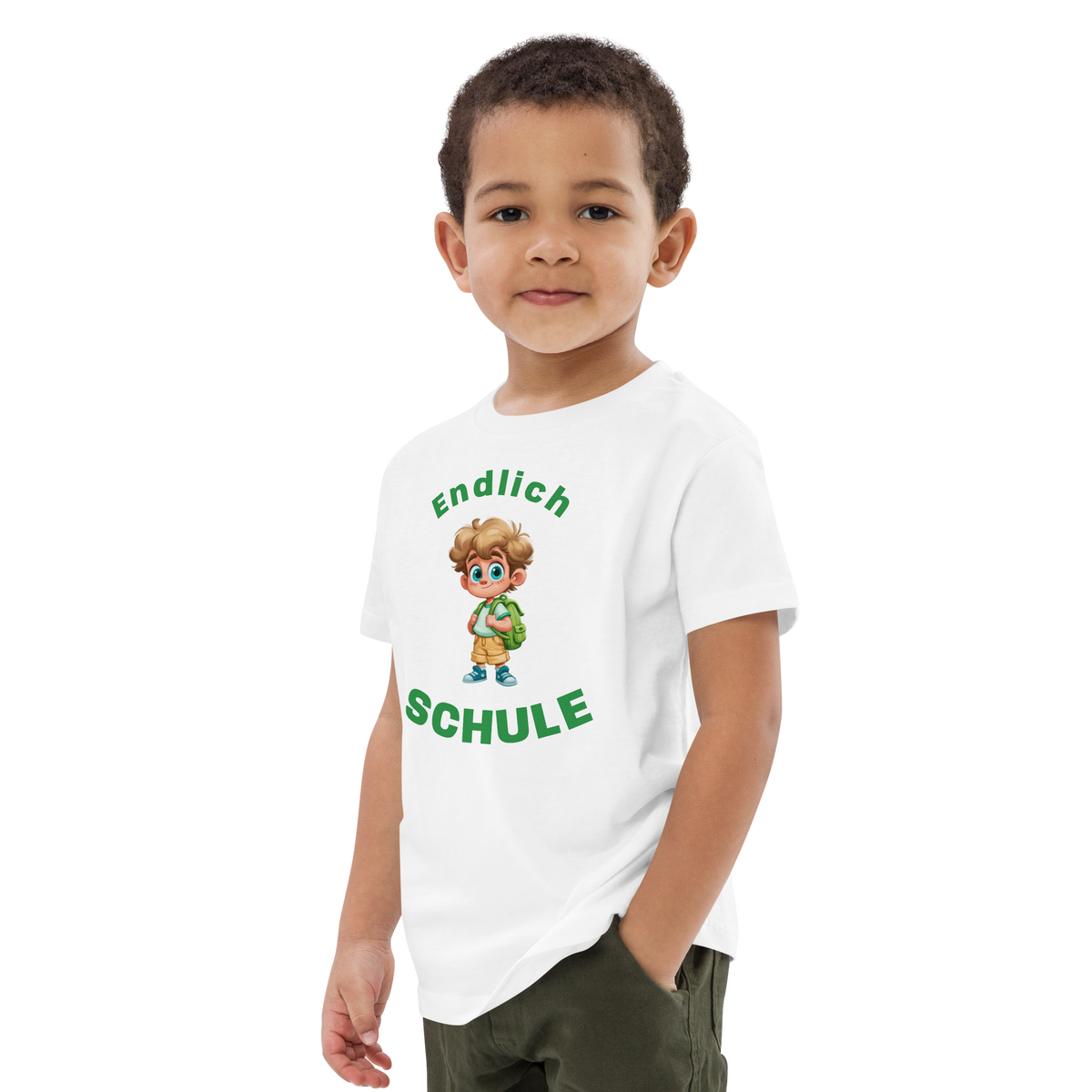 Cotton kids t-shirt Schulanfänger Jungen