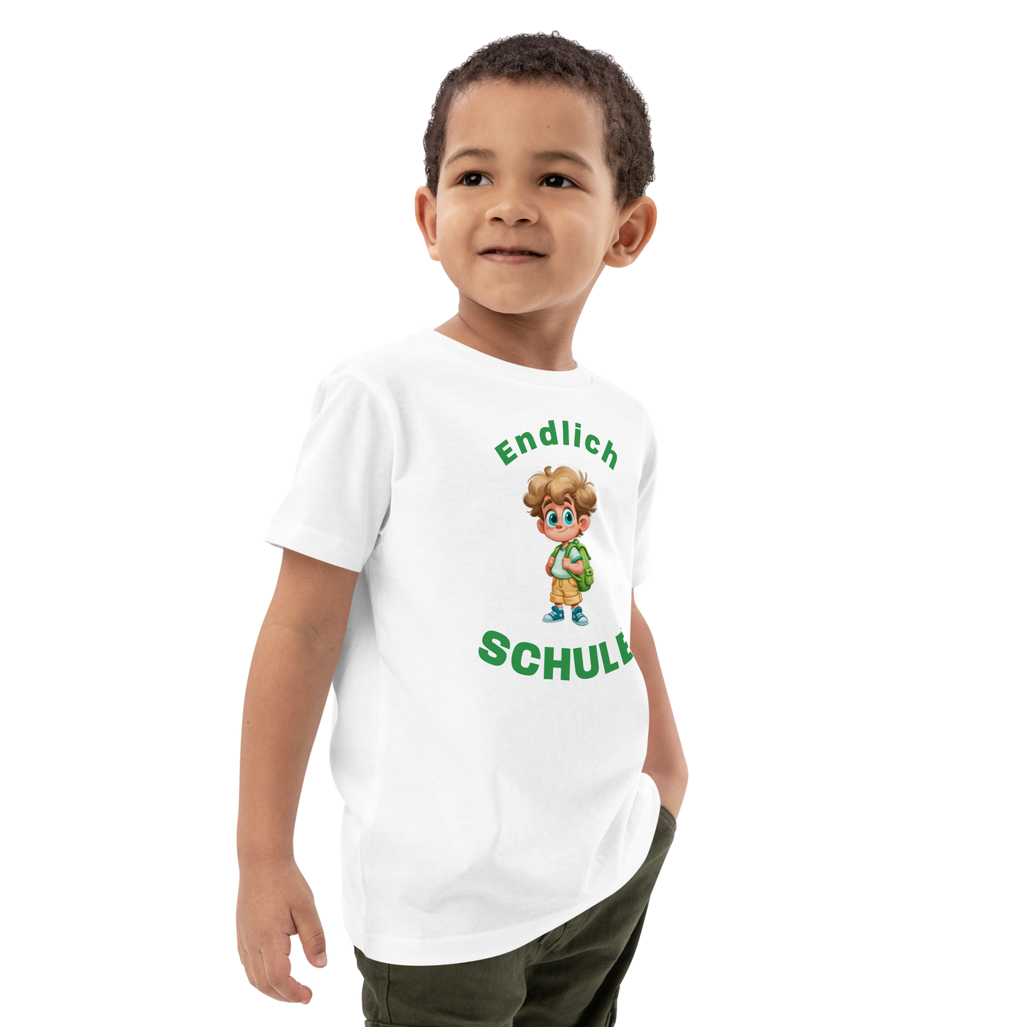 Cotton kids t-shirt Schulanfänger Jungen