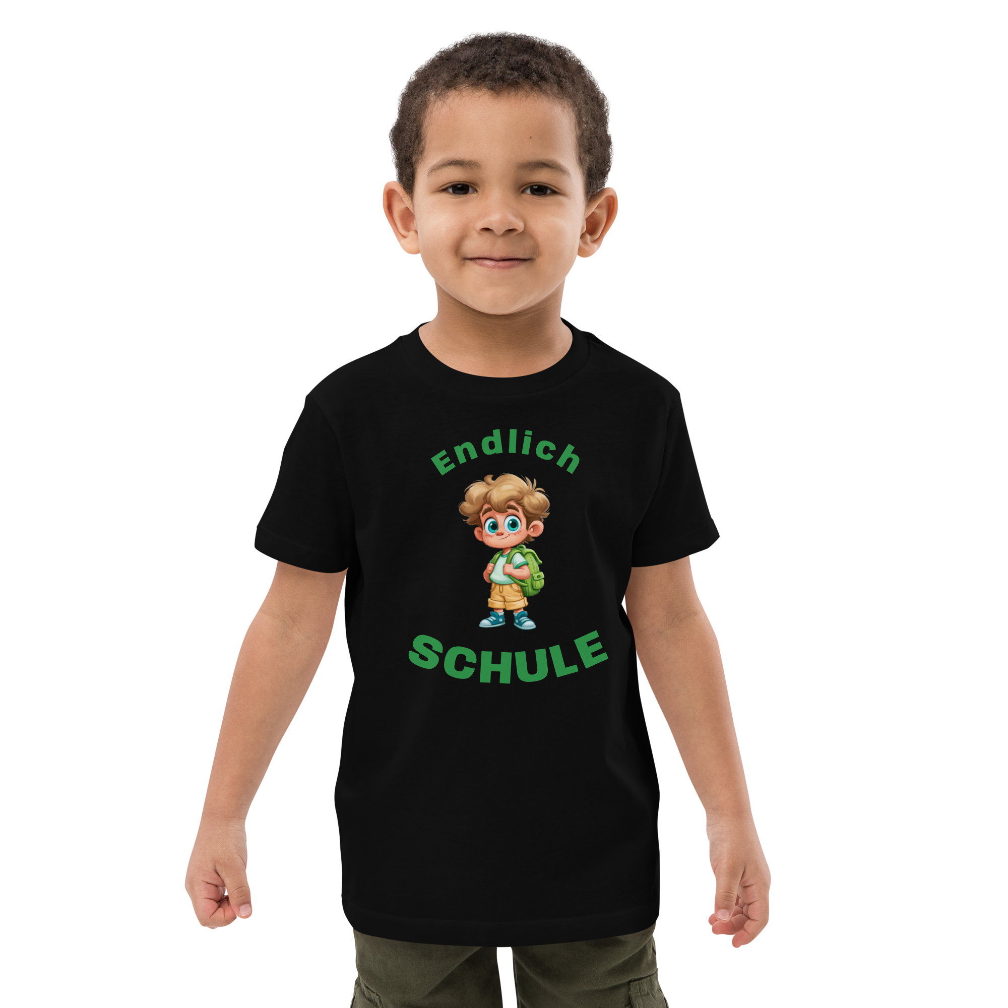 Cotton kids t-shirt Schulanfänger Jungen