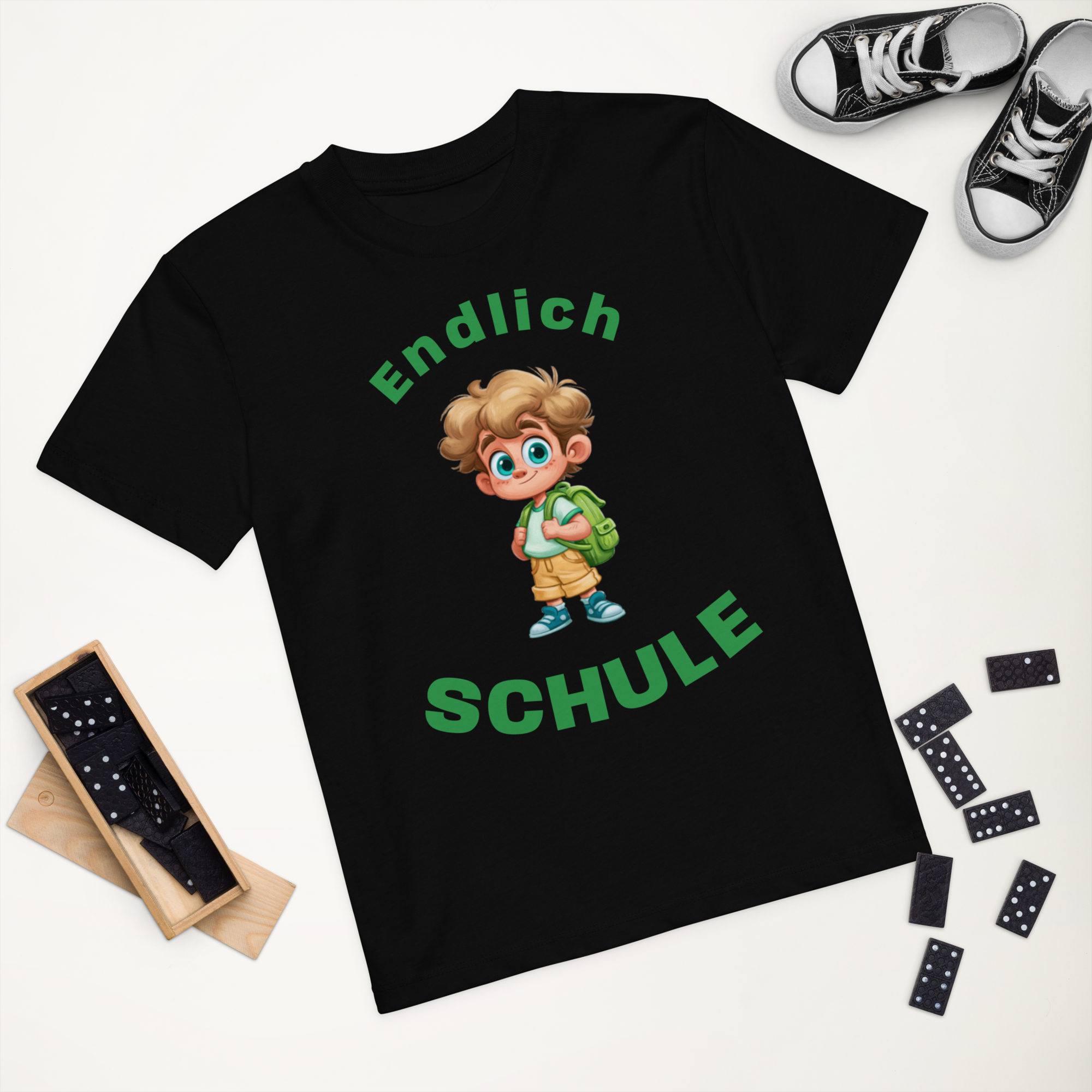 Cotton kids t-shirt Schulanfänger Jungen