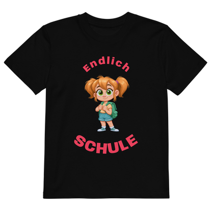 Cotton kids t-shirt Schulanfänger Mädchen