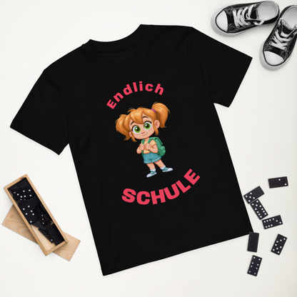 Cotton kids t-shirt Schulanfänger Mädchen