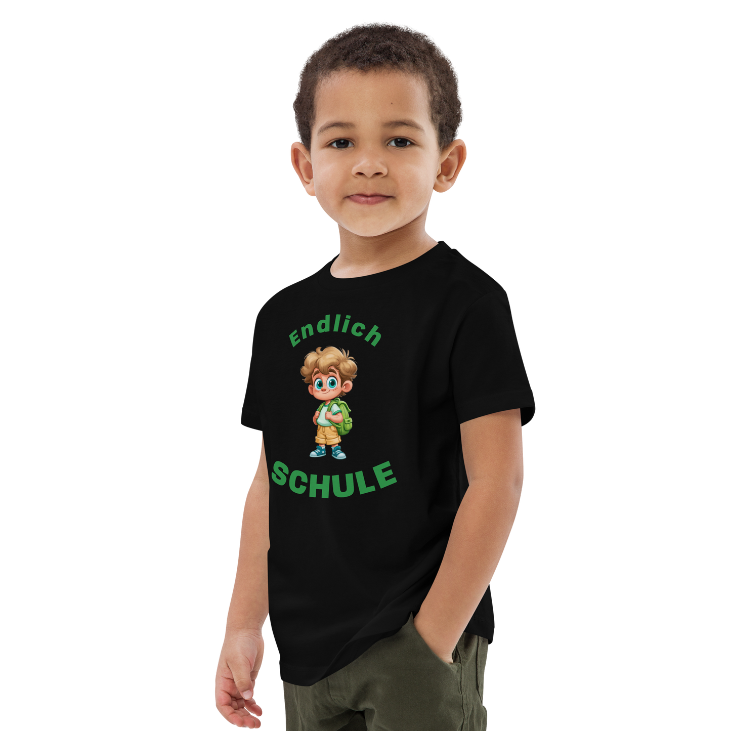 Cotton kids t-shirt Schulanfänger Jungen