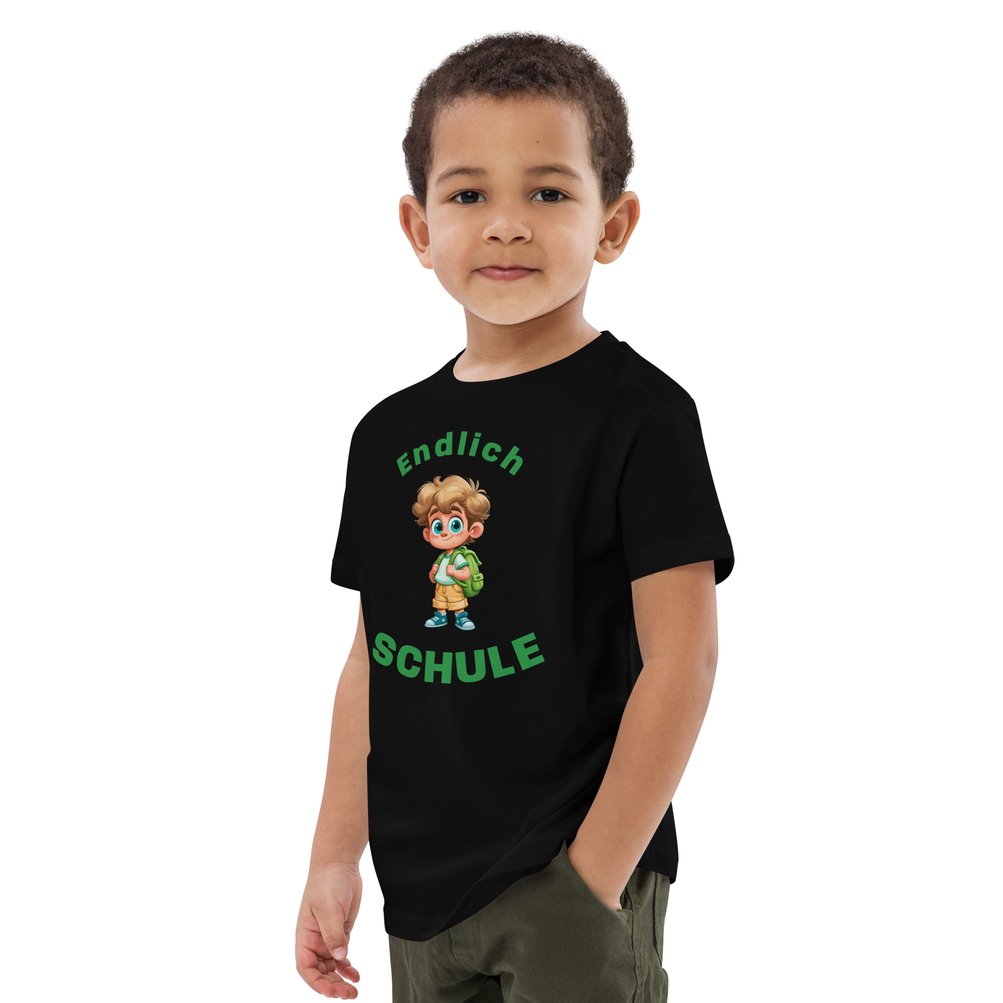 Cotton kids t-shirt Schulanfänger Jungen