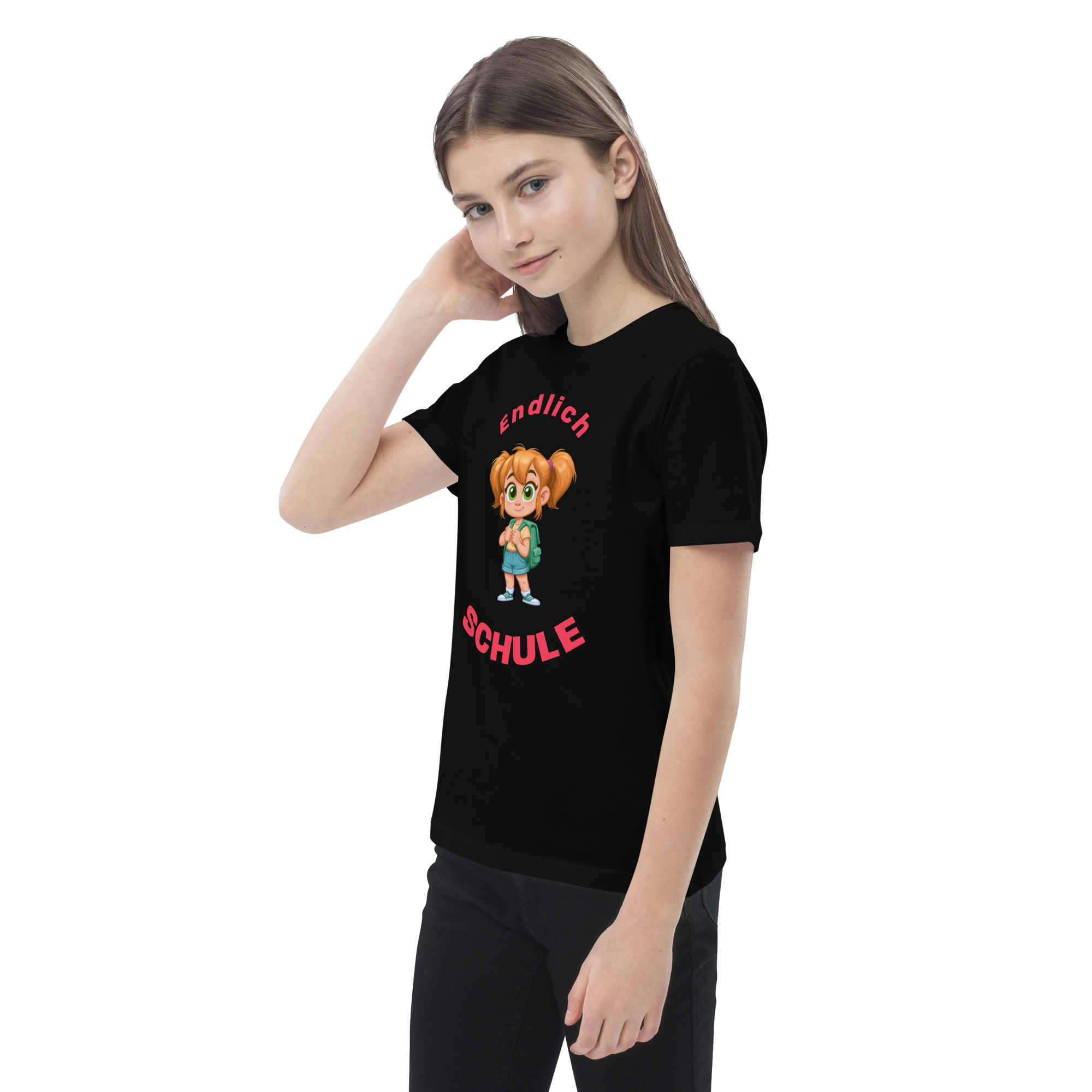 cotton kids t-shirt Schulanfänger Mädchen