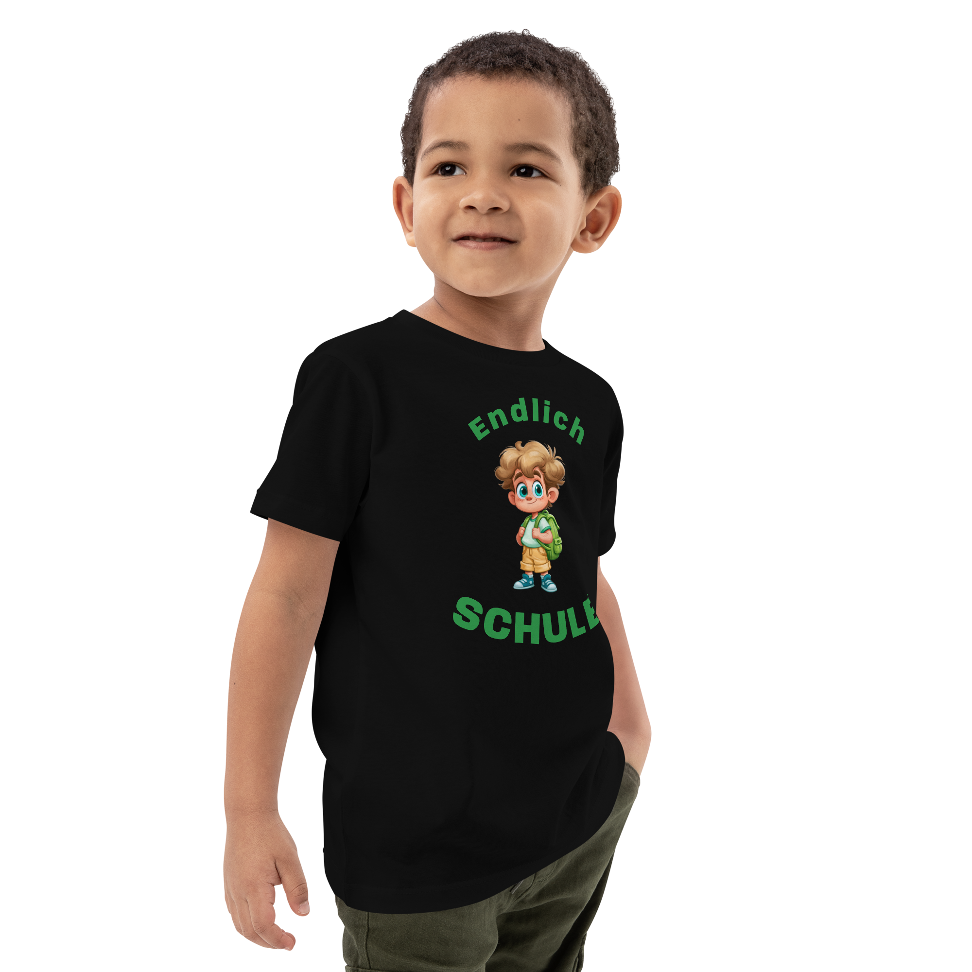 Cotton kids t-shirt Schulanfänger Jungen