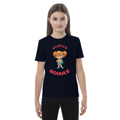 Cotton kids t-shirt Schulanfänger Mädchen