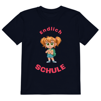 Cotton kids t-shirt Schulanfänger Mädchen