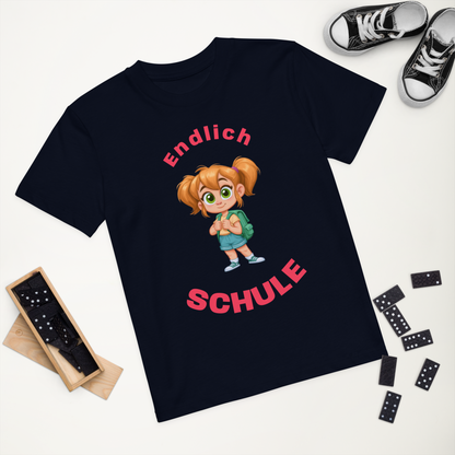 Cotton kids t-shirt Schulanfänger Mädchen