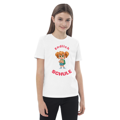 Cotton kids t-shirt Schulanfänger Mädchen