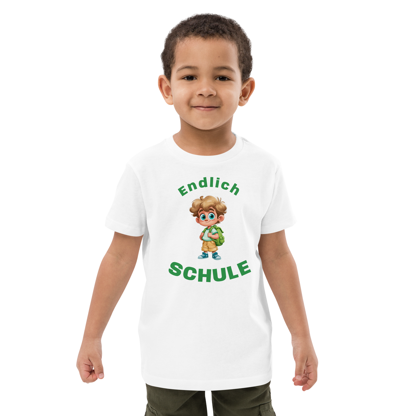 Cotton kids t-shirt Schulanfänger Jungen