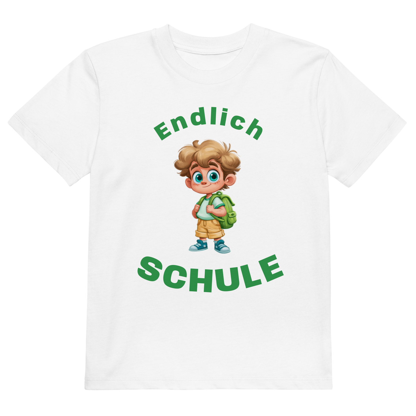 Cotton kids t-shirt Schulanfänger Jungen