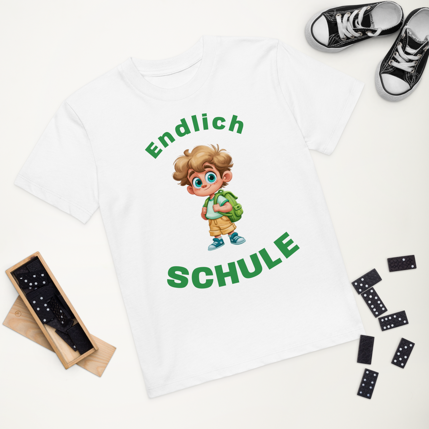 Cotton kids t-shirt Schulanfänger Jungen