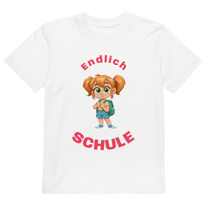 Cotton kids t-shirt Schulanfänger Mädchen