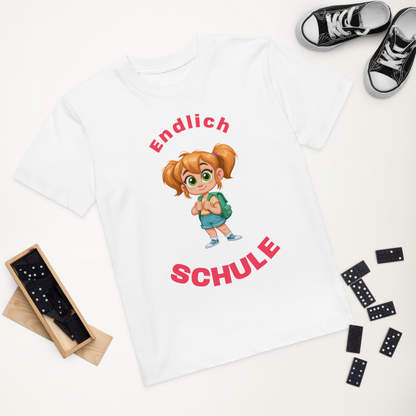 Cotton kids t-shirt Schulanfänger Mädchen