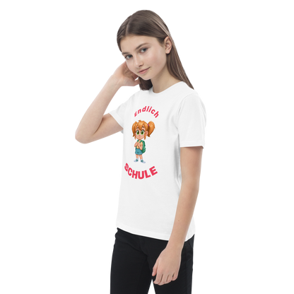Cotton kids t-shirt Schulanfänger Mädchen