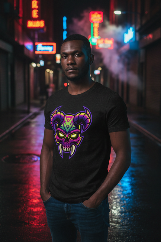 Neon Devil T-Shirt Lifestyle