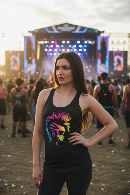 Punk Rock Chick Tank Top Lifestyle