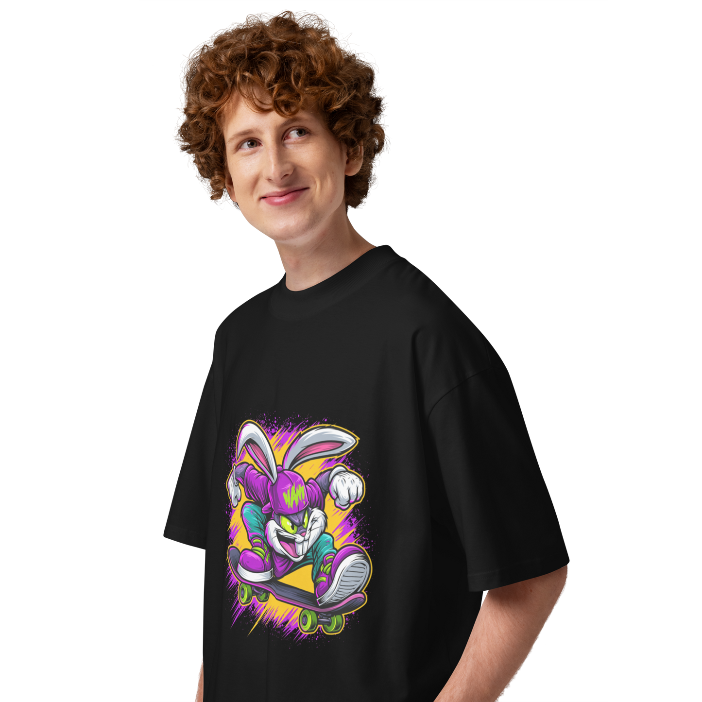 Unisex  T-shirt Skater Bunny