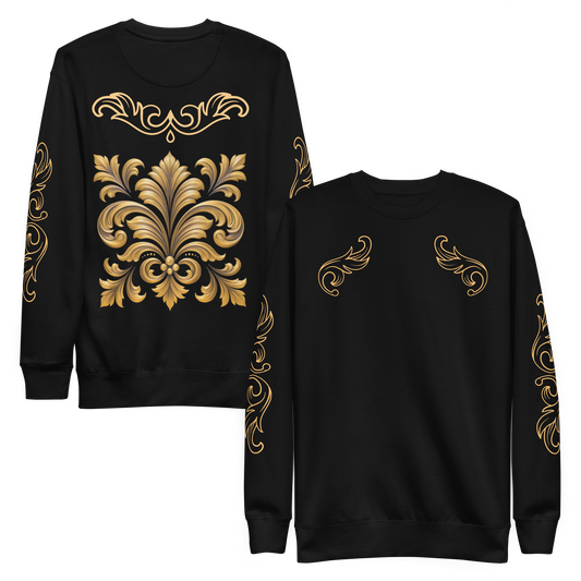 Unisex Premium Sweatshirt Golden Ornament