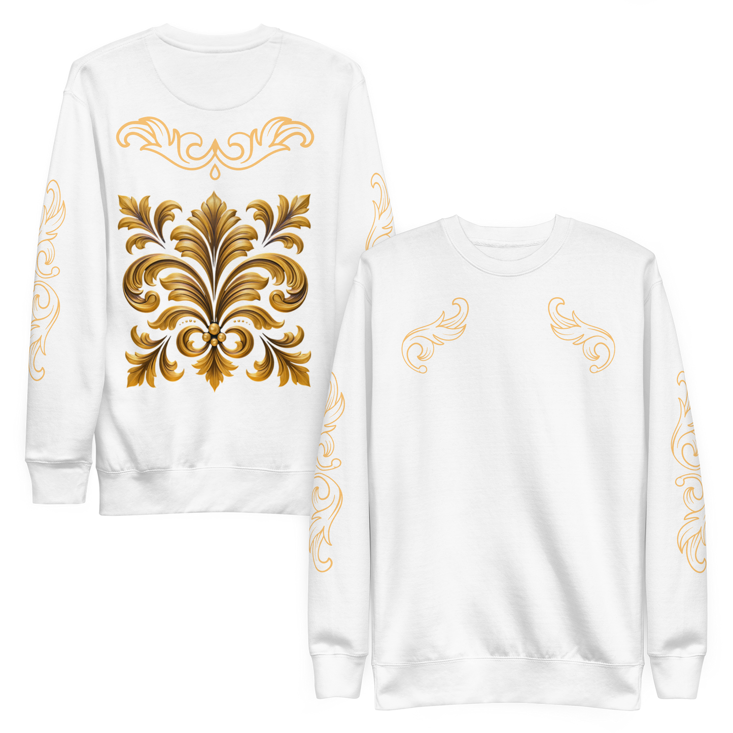 Unisex Premium Sweatshirt Golden Ornament