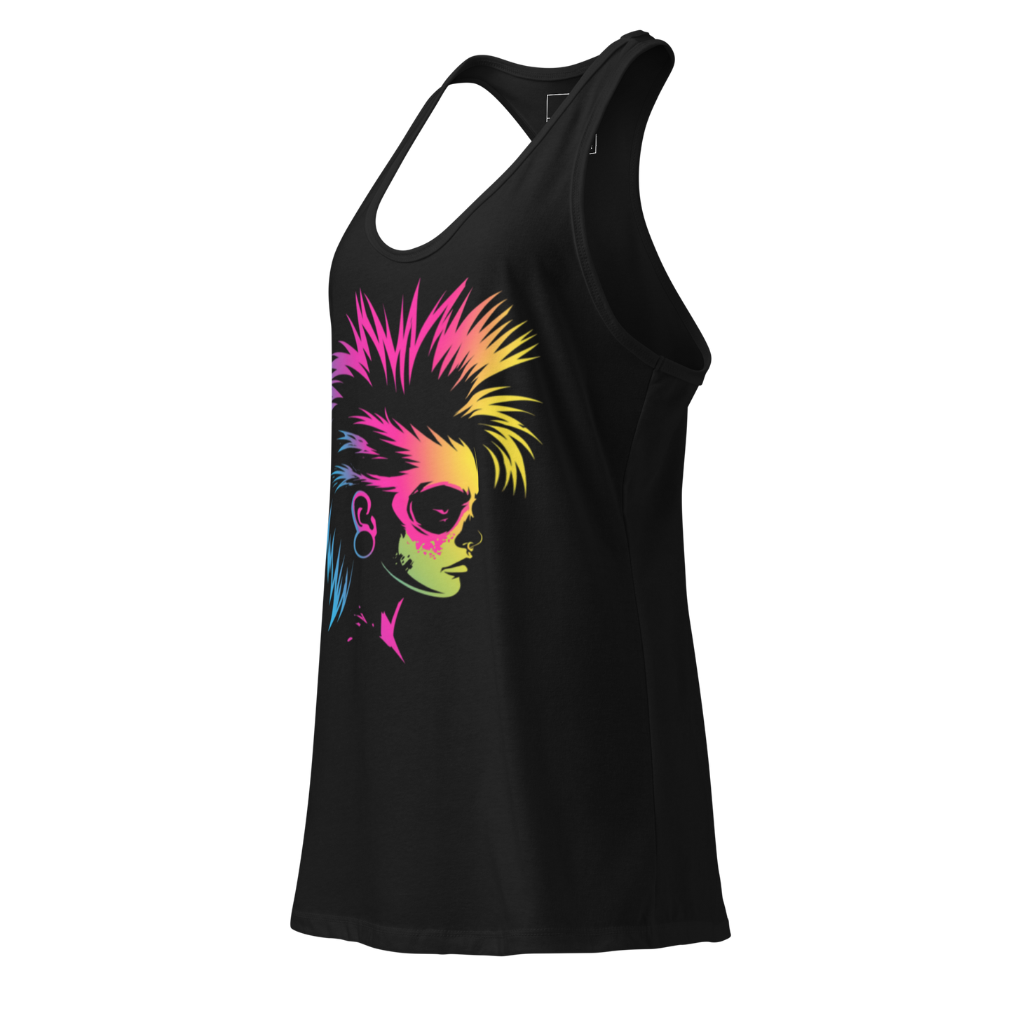 Punk Rock Chick Damen Tank Top – Rebellisches Rock & Festival Muskelshirt
