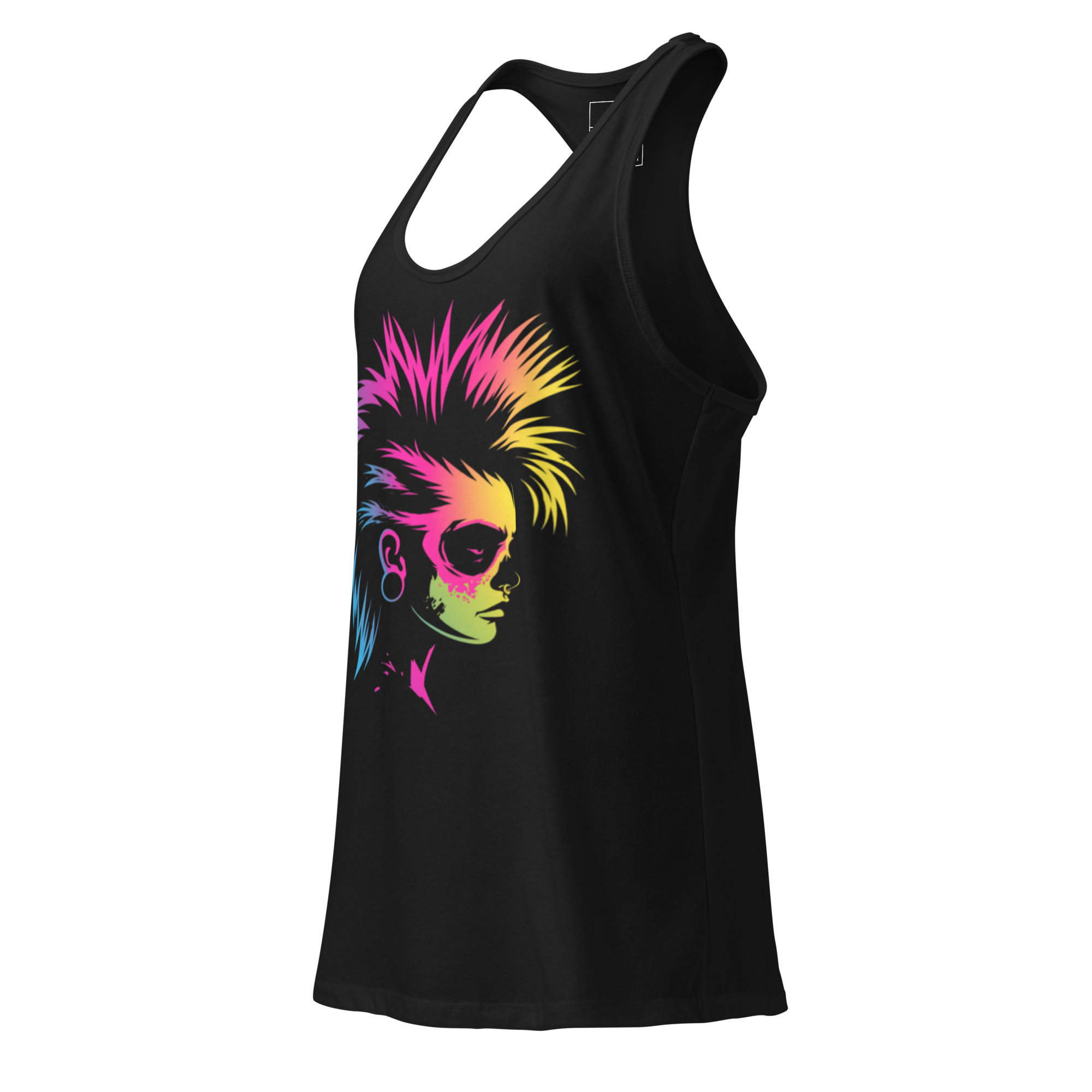 Punk Rock Chick Damen Tank Top – Rebellisches Rock & Festival Muskelshirt