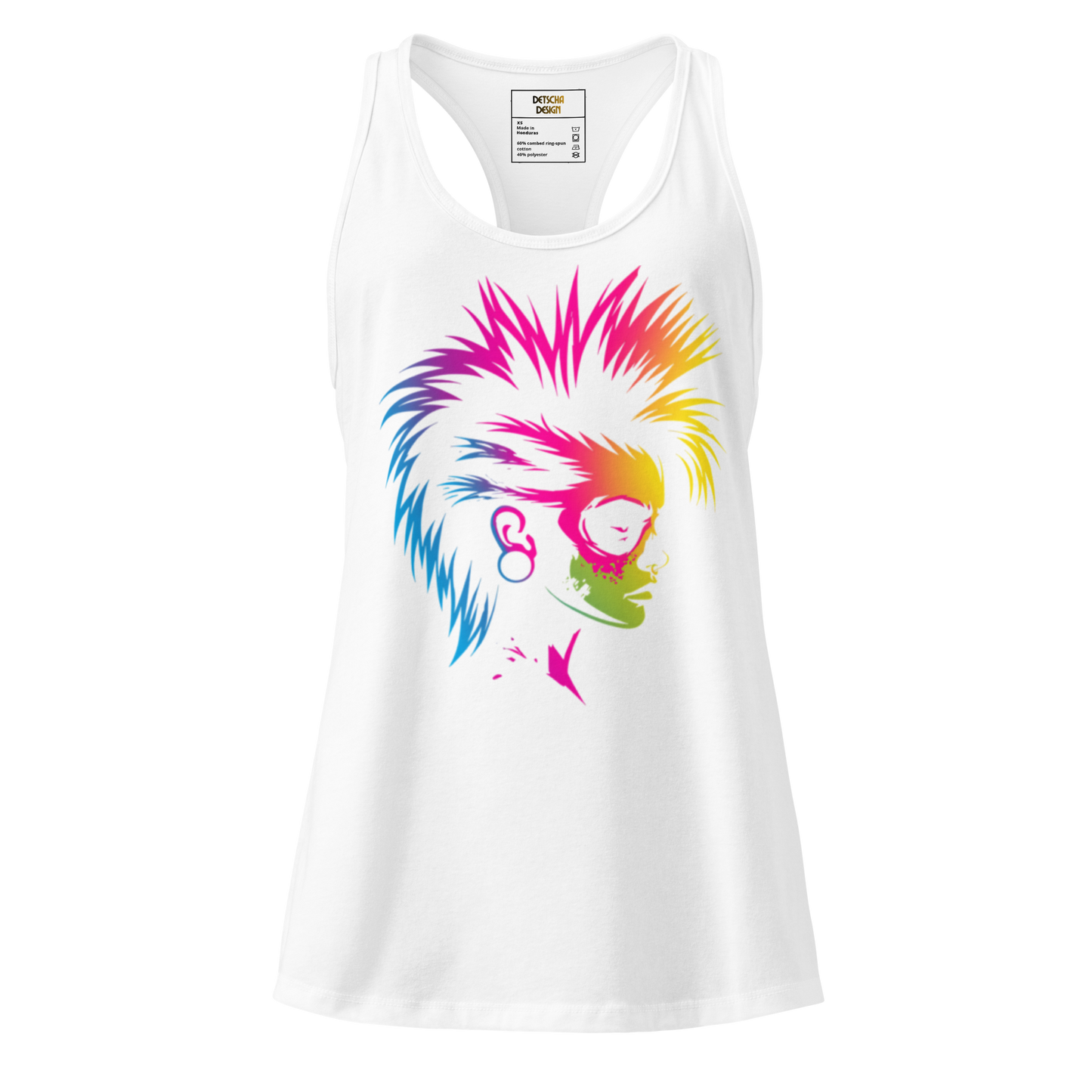 Punk Rock Chick Damen Tank Top – Rebellisches Rock & Festival Muskelshirt