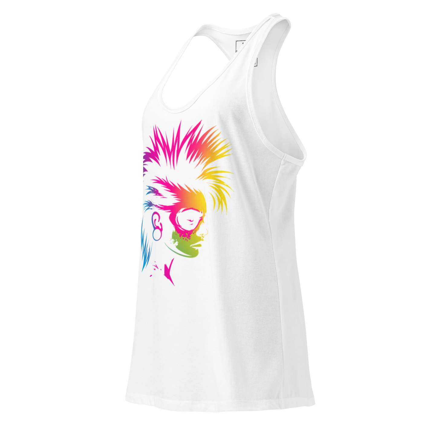 Punk Rock Chick Damen Tank Top – Rebellisches Rock & Festival Muskelshirt